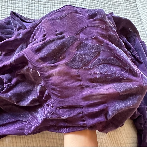 Purple Vintage Top - Picture 5 of 5